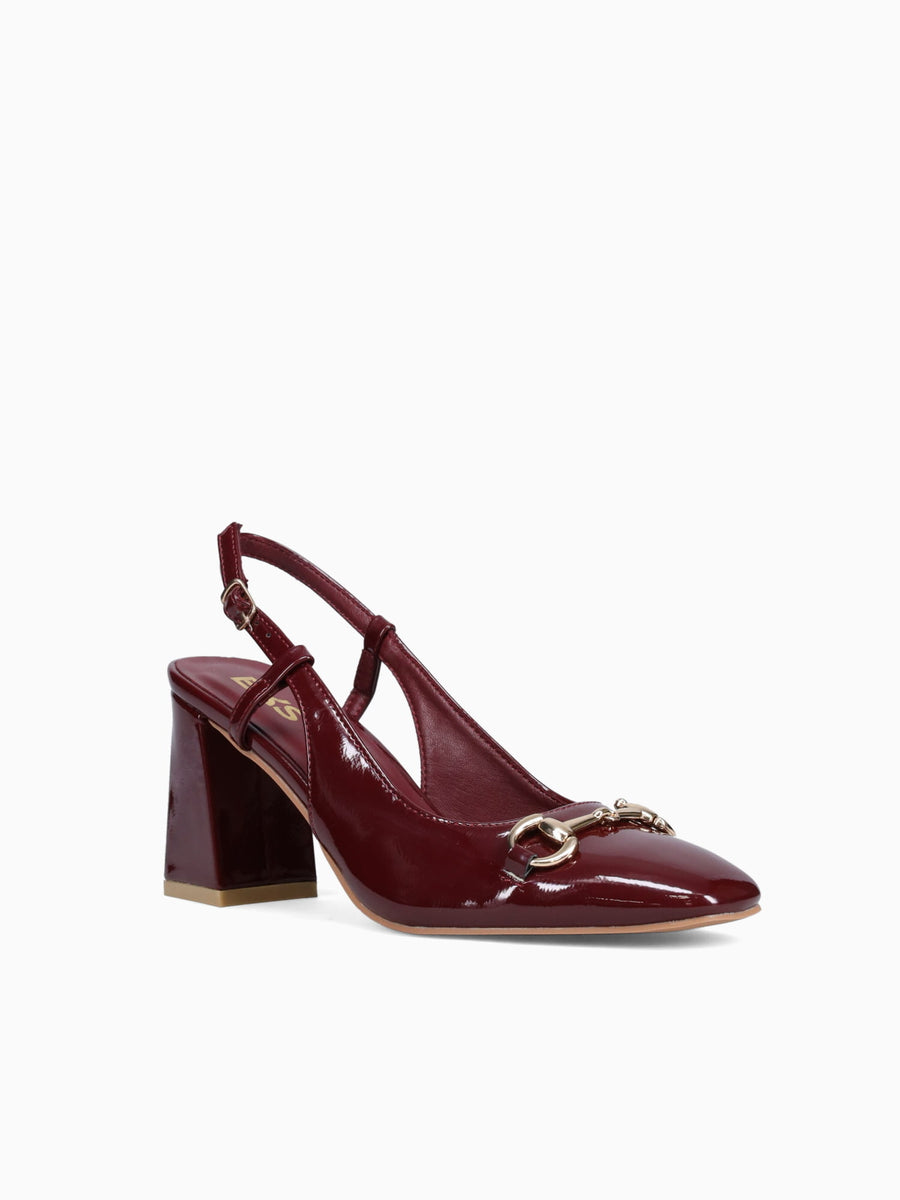 Mallory Burgundy  Patent Wine / 5 / M