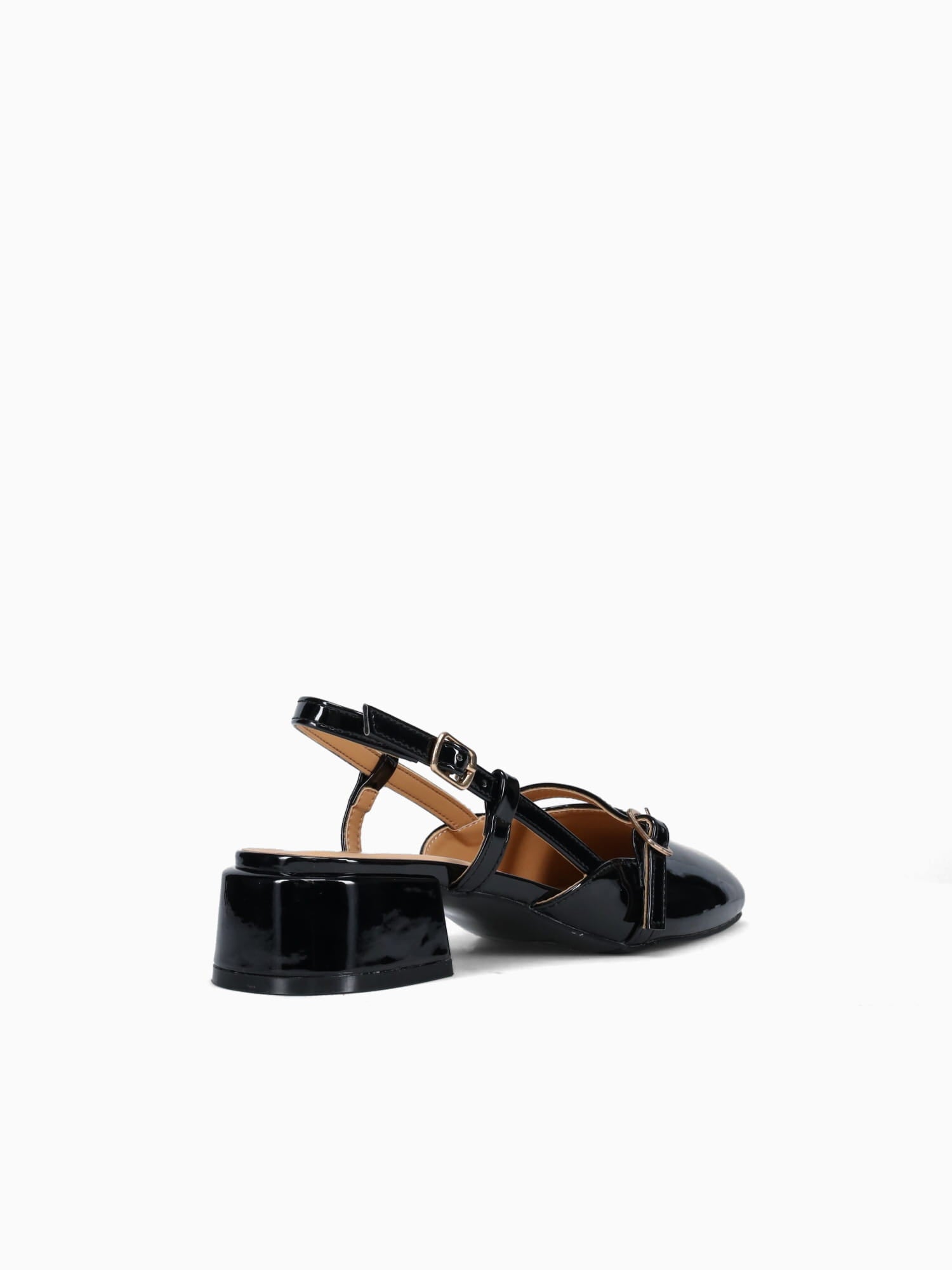 Francine Black Patent Black / 5 / M