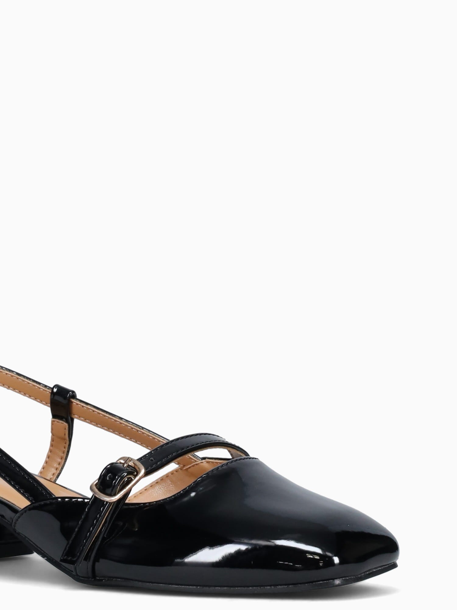 Francine Black Patent Black / 5 / M