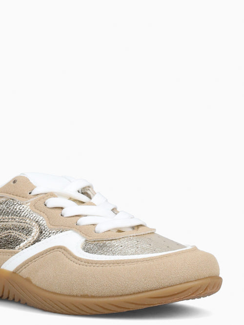 Maze Beige Gold Metallic Beige / 5 / M