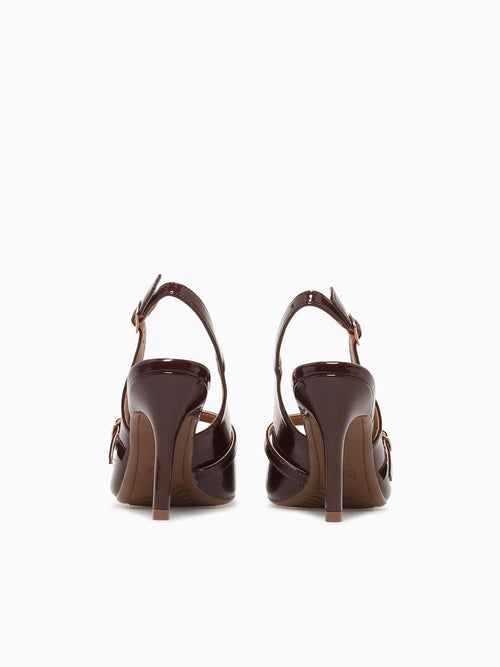 Sicilia Dark Brown Patent Dark Brown / 5 / M