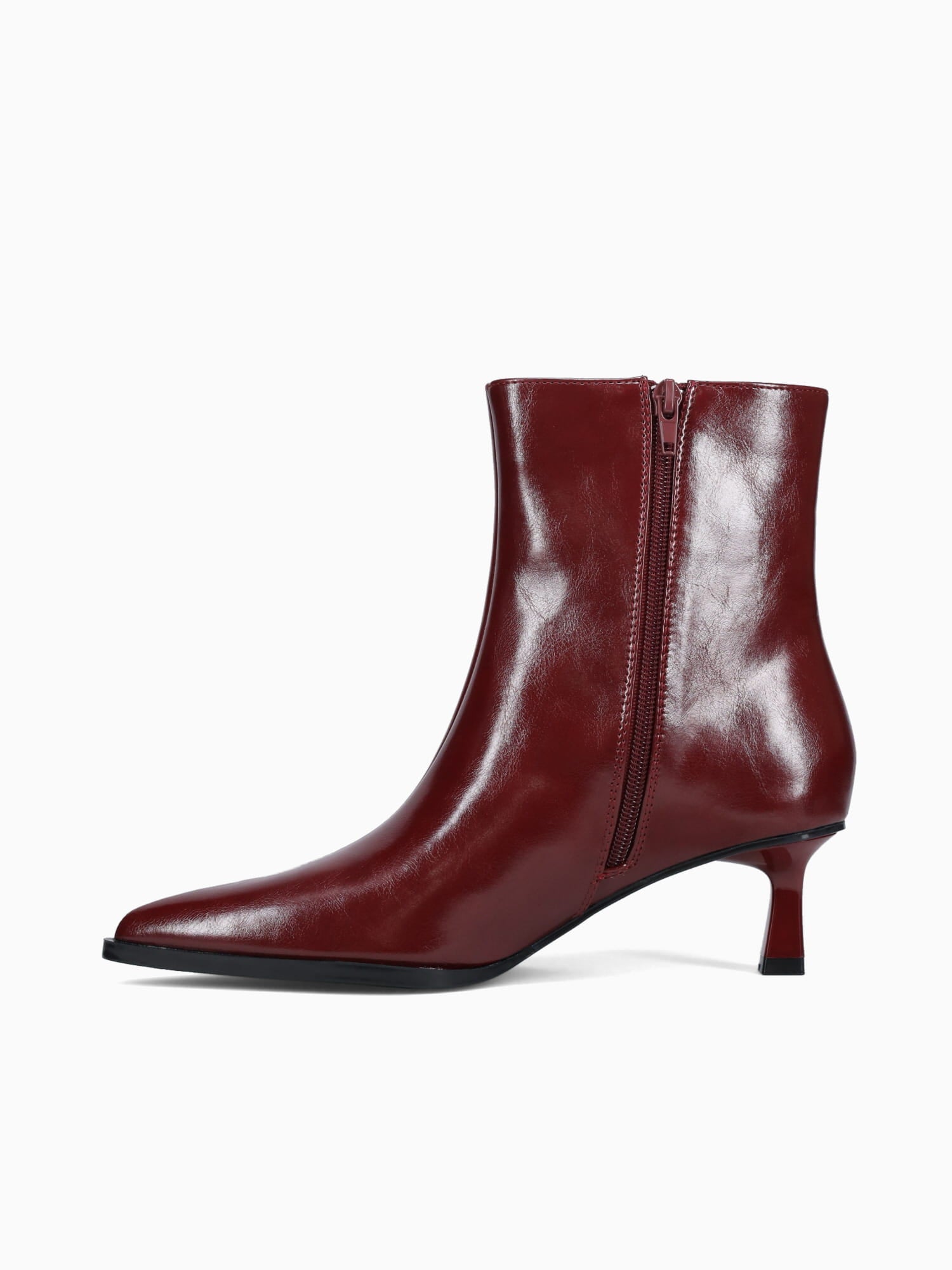 Lace Burgundy Patent Wine / 5 / M