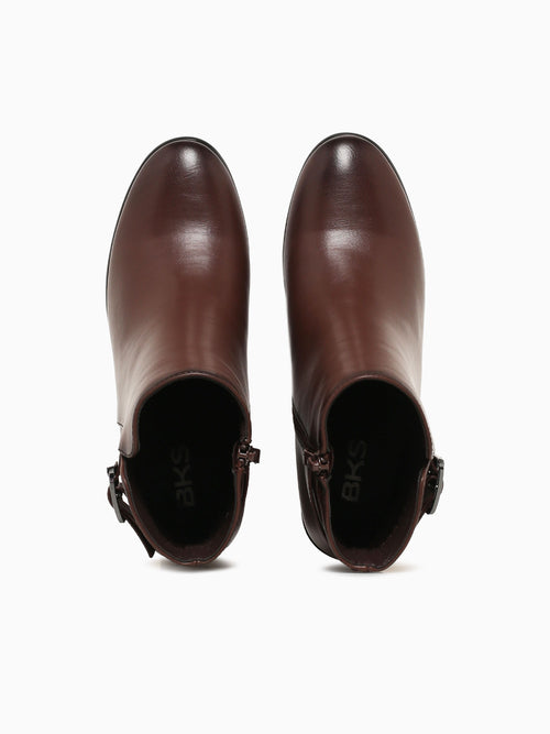 Rivaan Dark Brown Smooth Dark Brown / 5 / M