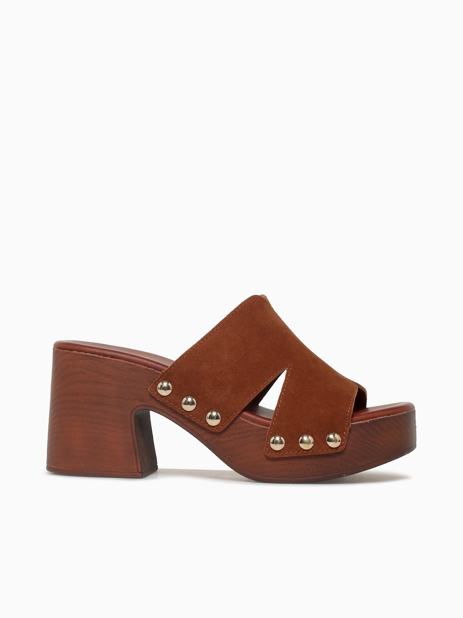 Shayna Brown Suede Dark Brown / 5 / M