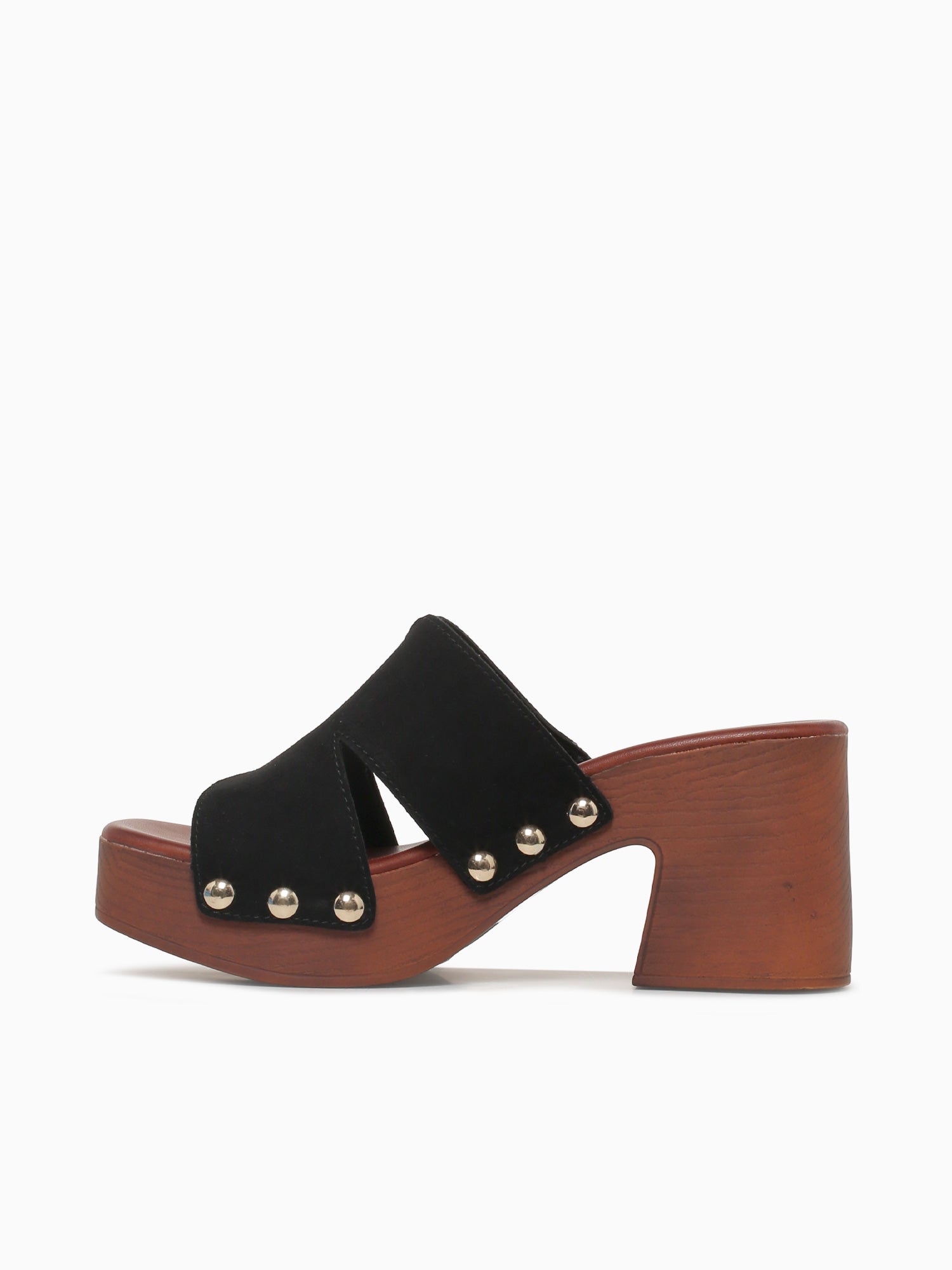 Shayna Black Suede Black / 5 / M