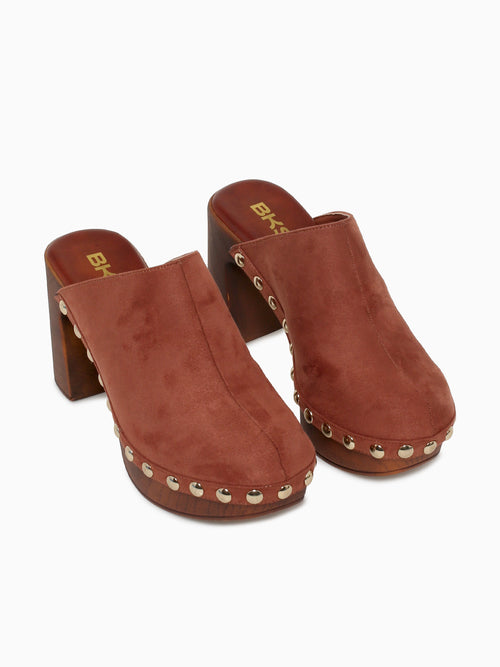 Paulee Brown Suede Dark Brown / 5 / M