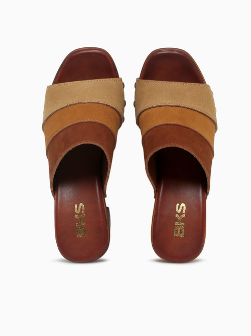 Praline Brown Suede Brown / 5 / M