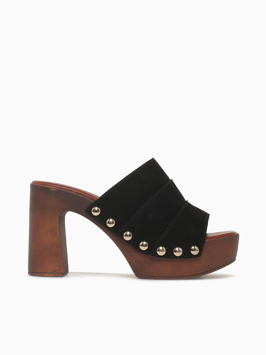 Praline Black Suede Black / 5 / M