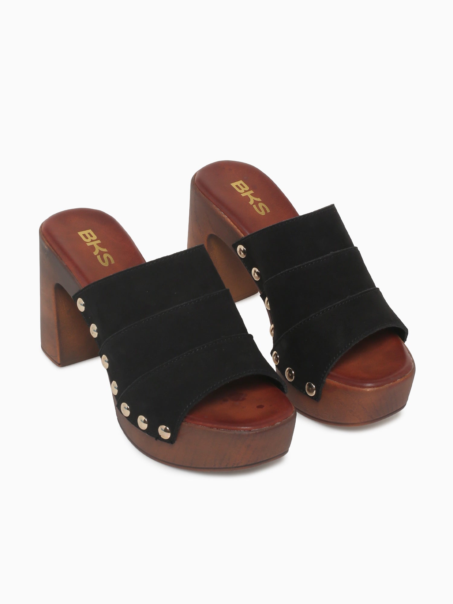 Praline Black Suede Black / 5 / M