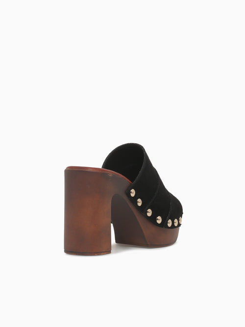 Praline Black Suede Black / 5 / M