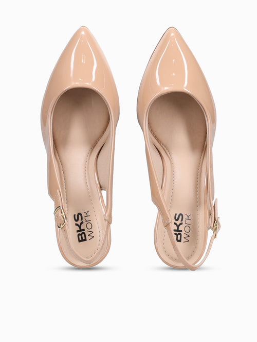 Luceana Nude Verniz Beige / 5 / M