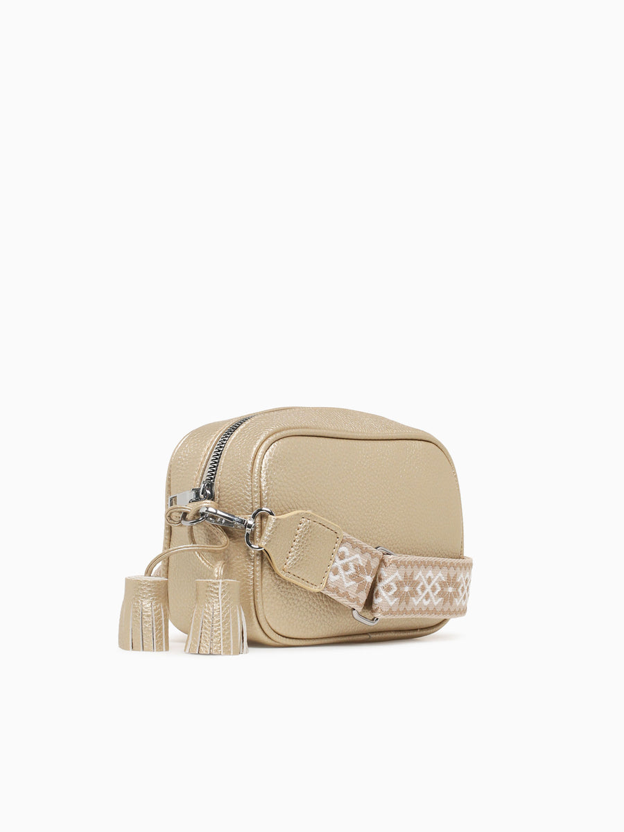 Rome Crossbody Gold Gold