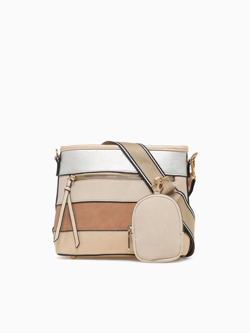Paris Crossbody Gold Multi Gold