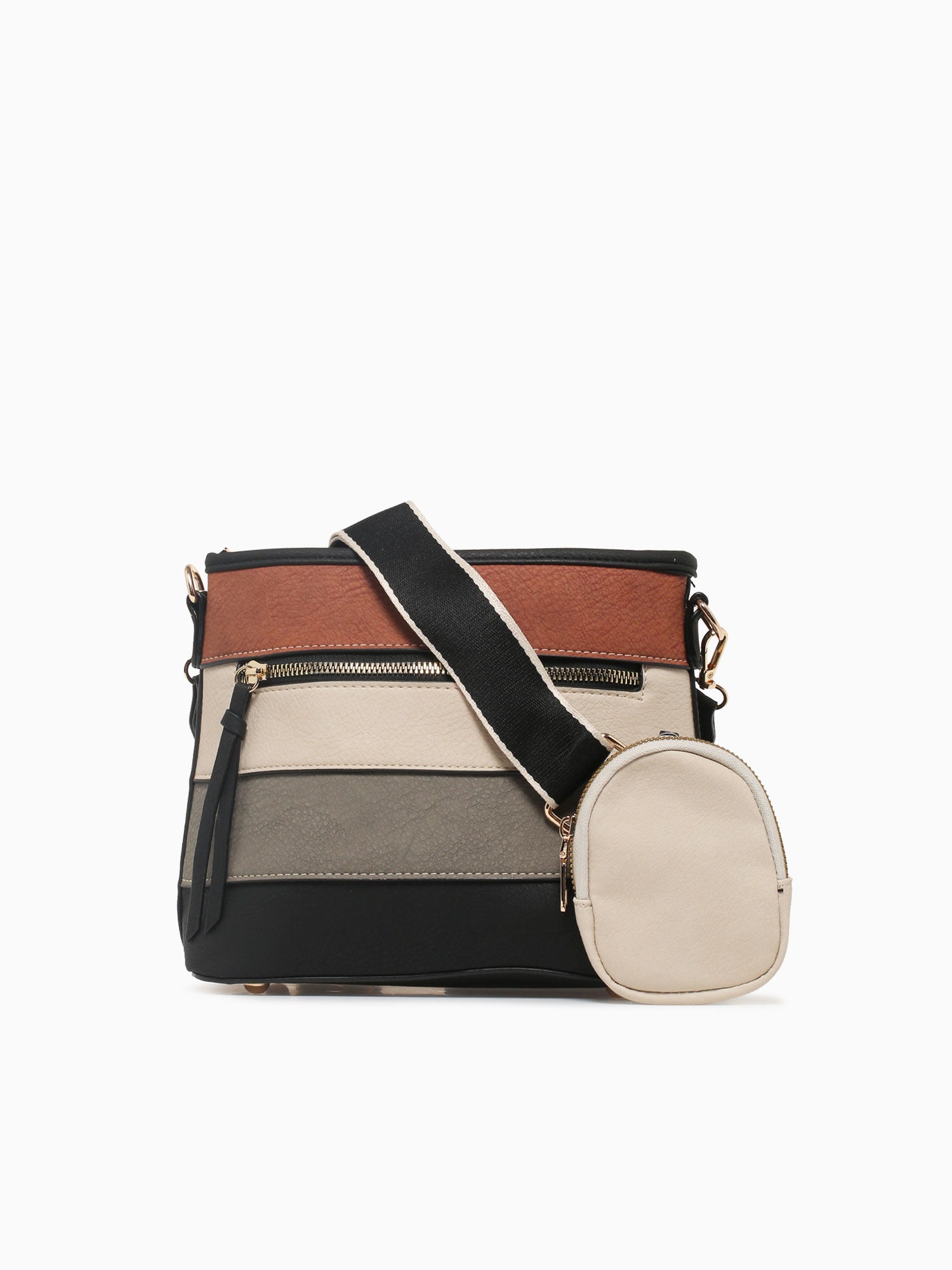 Paris Crossbody Black Multi Black