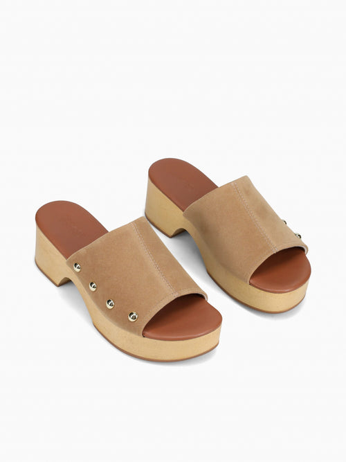 Rosa Palha Camurca Taupe / 5 / M