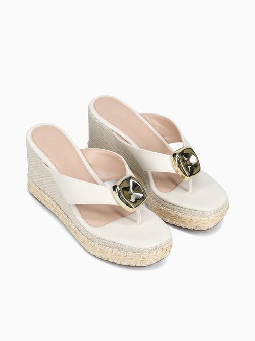 Alessia Off White Napa Beige / 5 / M