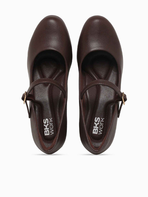 Priscilla Madeira Smooth Brown / 5 / M