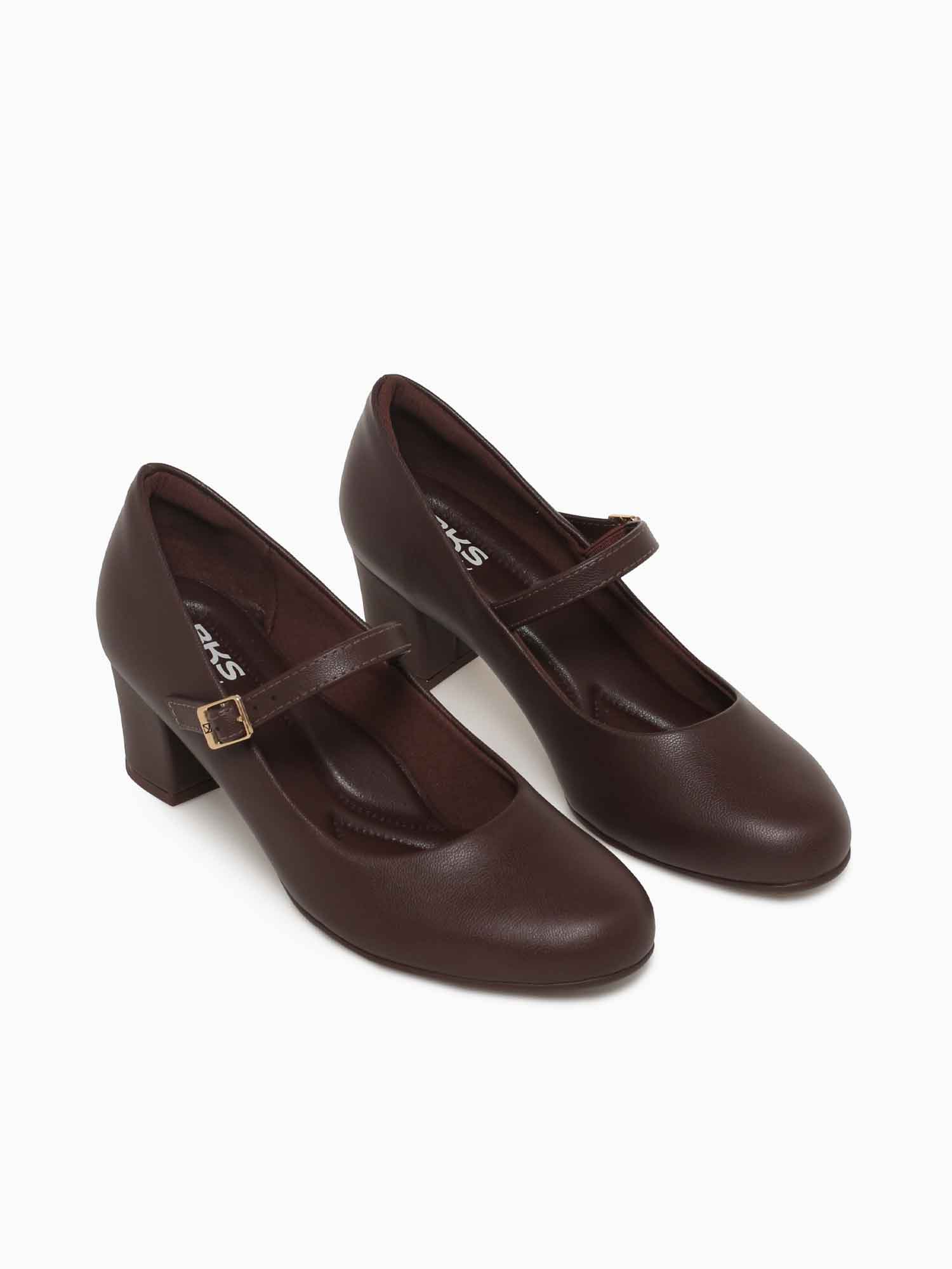 Priscilla Madeira Smooth Brown / 5 / M