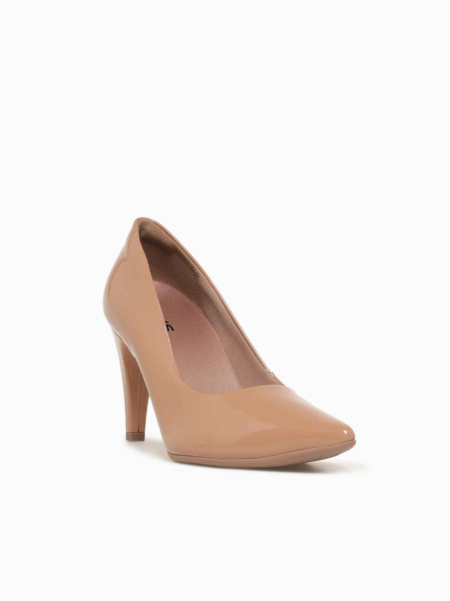 Manila Nude Claro Verniz Beige / 5 / M