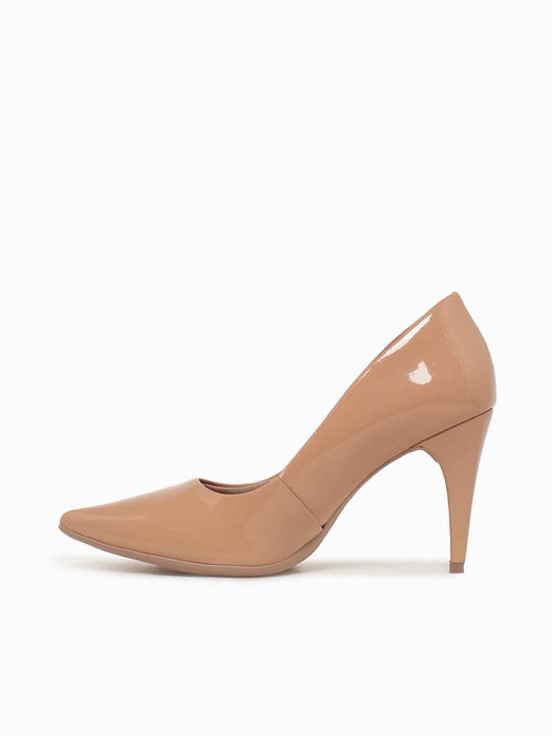 Manila Nude Claro Verniz Beige / 5 / M