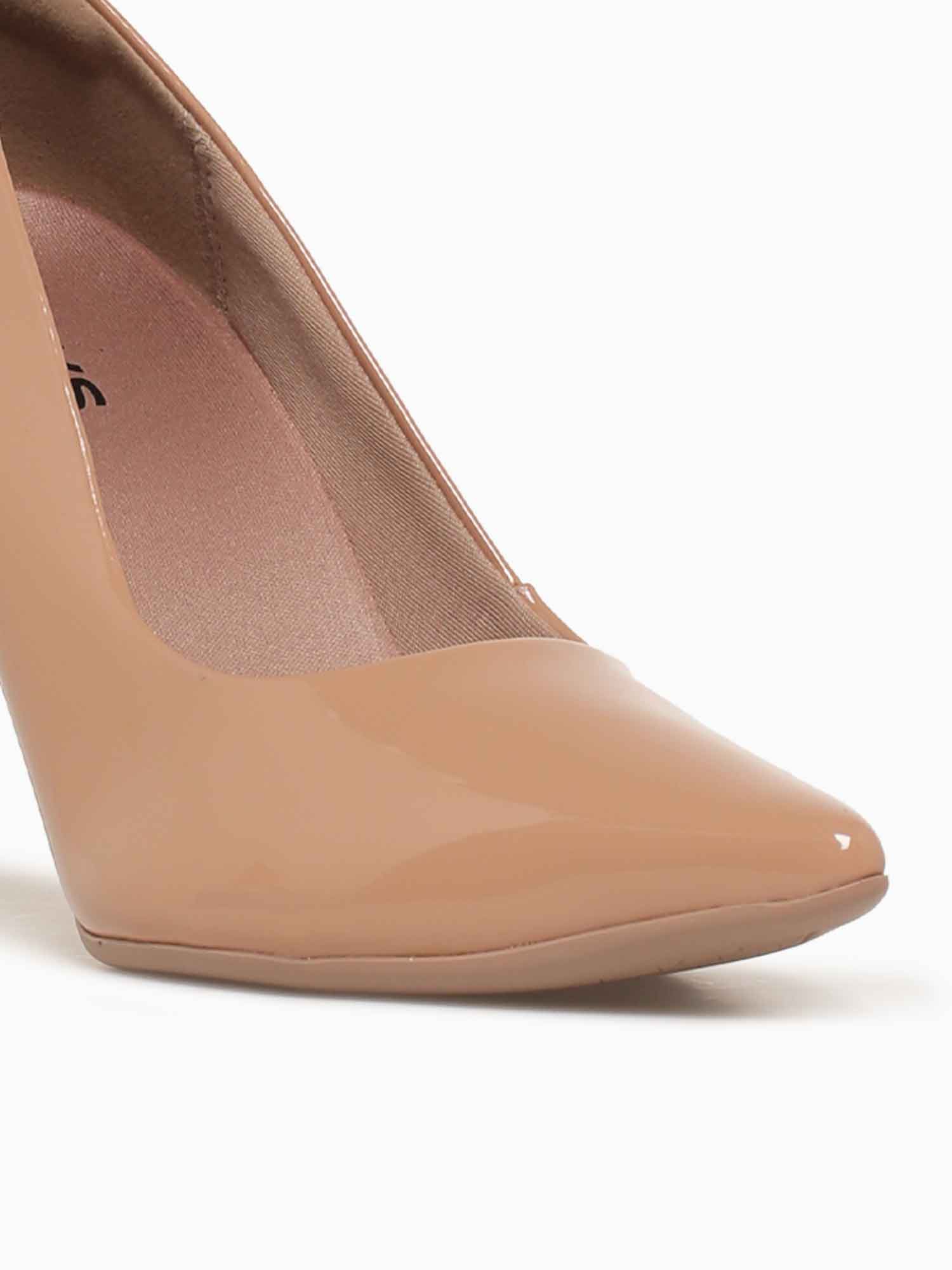 Manila Nude Claro Verniz Beige / 5 / M