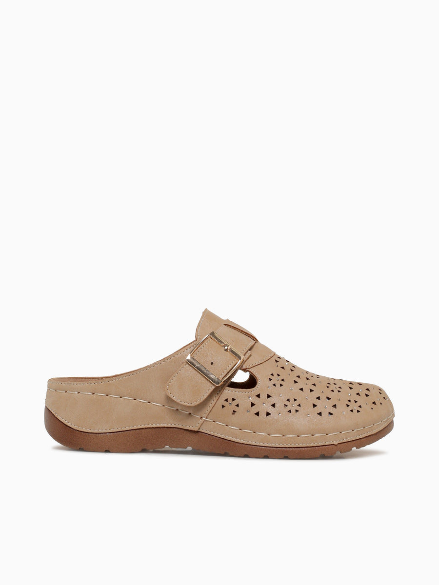 Heleina Taupe Smooth Taupe / 5 / M