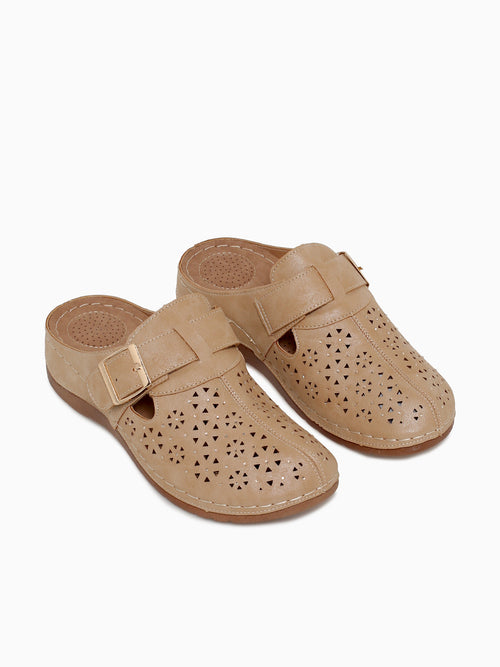 Heleina Taupe Smooth Taupe / 5 / M