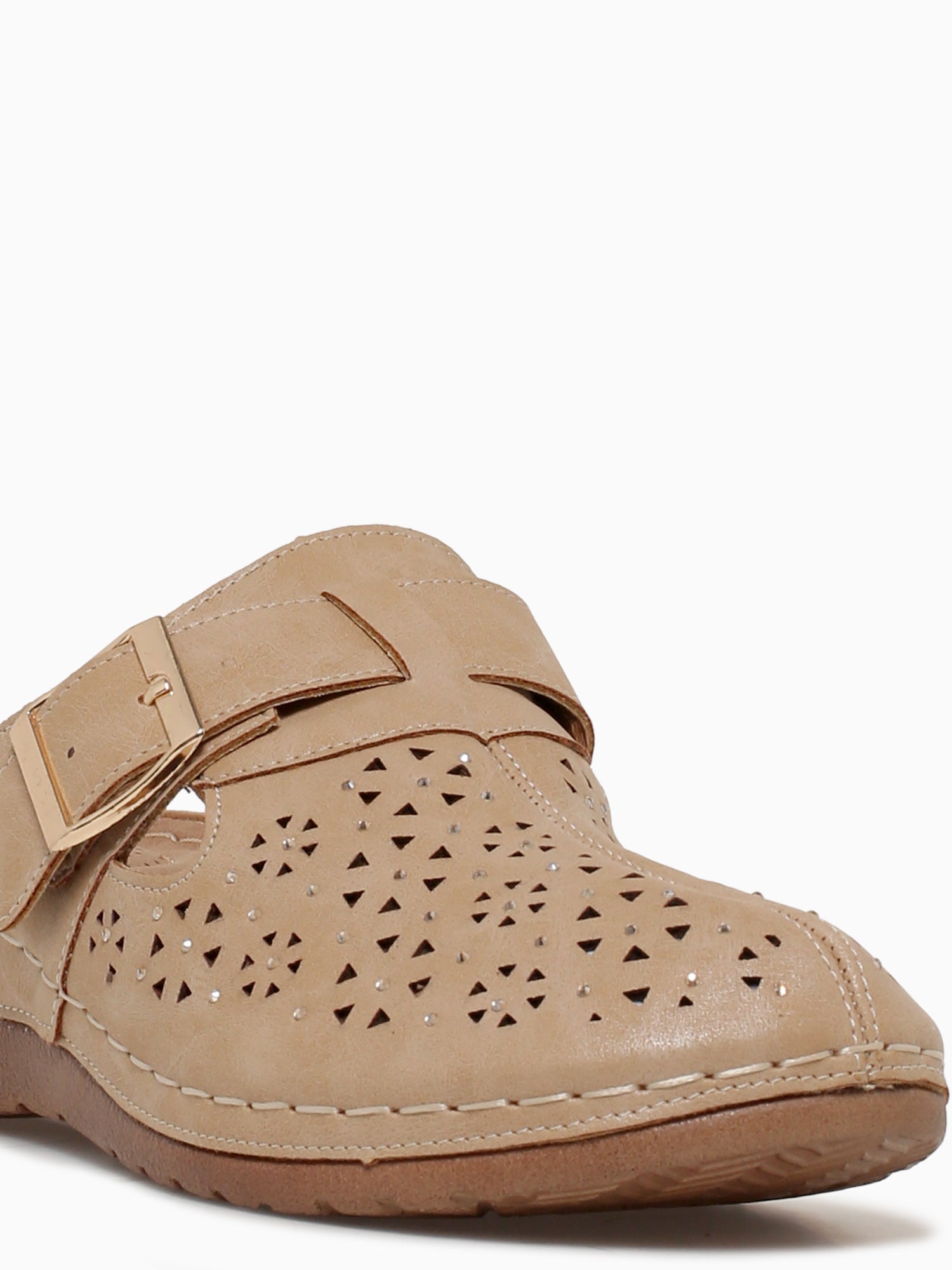 Heleina Taupe Smooth Taupe / 5 / M