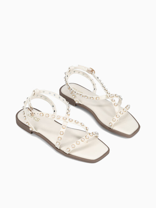 Julieane Beige Smooth Beige / 5 / M