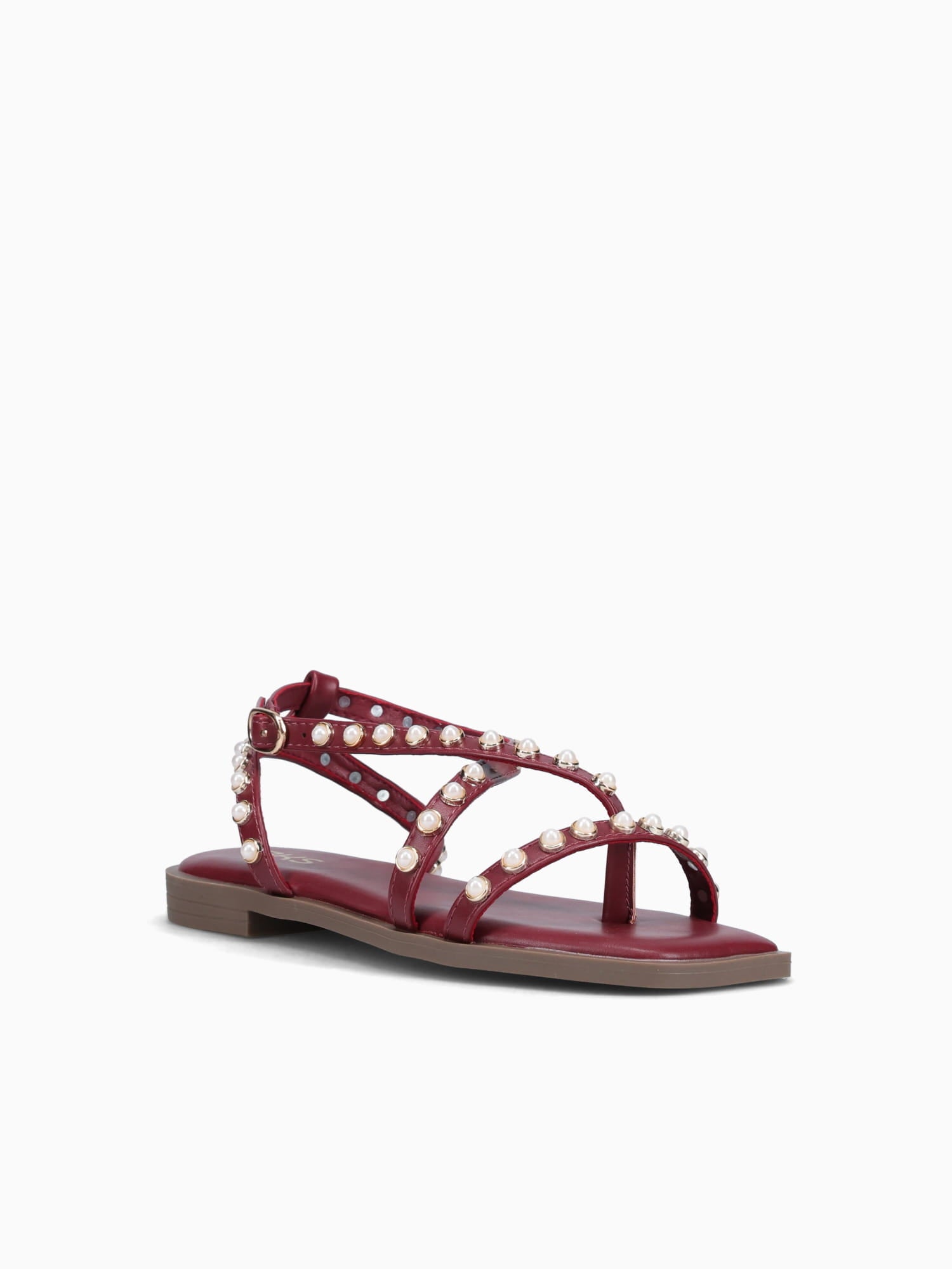 Julieane Maroon Smooth Wine / 5 / M