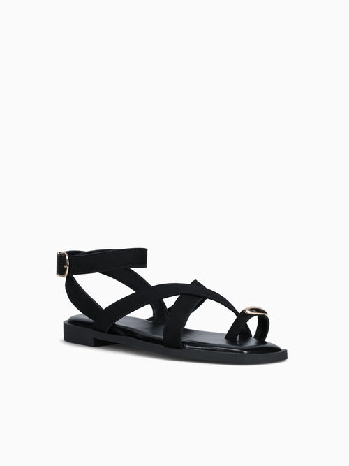 Georgina Black Suede Black / 5 / M