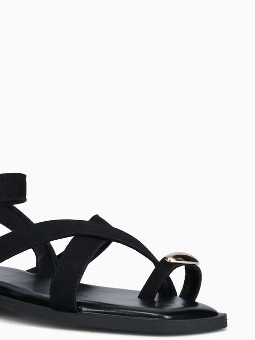 Georgina Black Suede Black / 5 / M