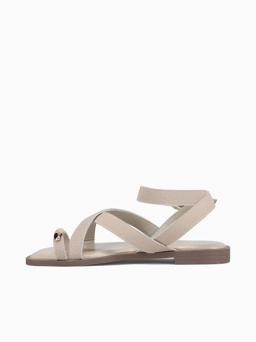 Georgina Beige Suede Beige / 5 / M