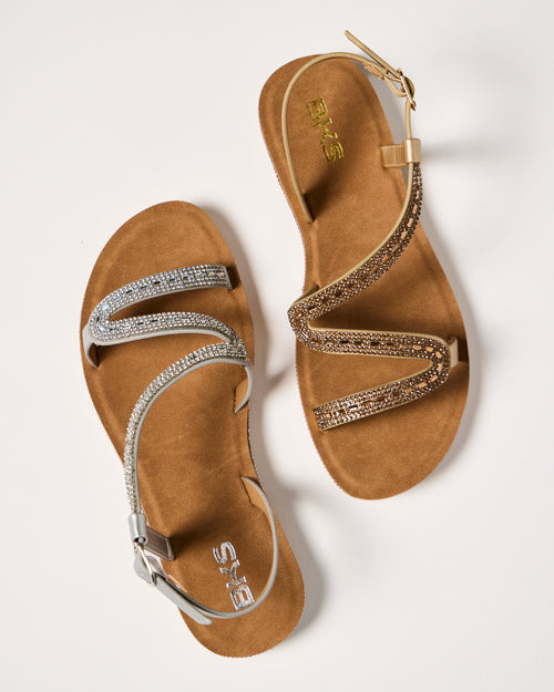 Shirley Silver Metallic