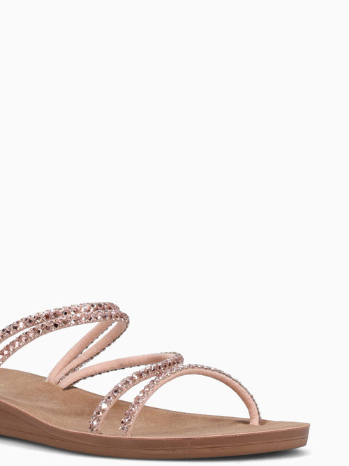 Cary Champagne Metallic Metallic Multi / 5 / M