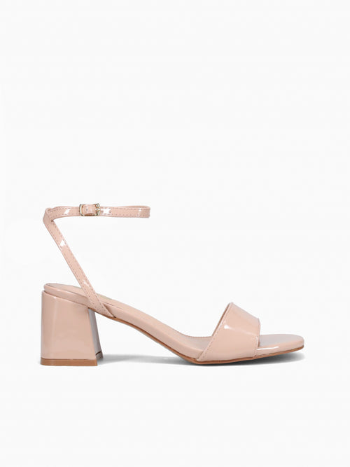 Antonia Nude Patent Natural / 5 / M