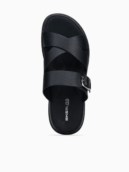 Madison Black Smooth Black / 5 / M