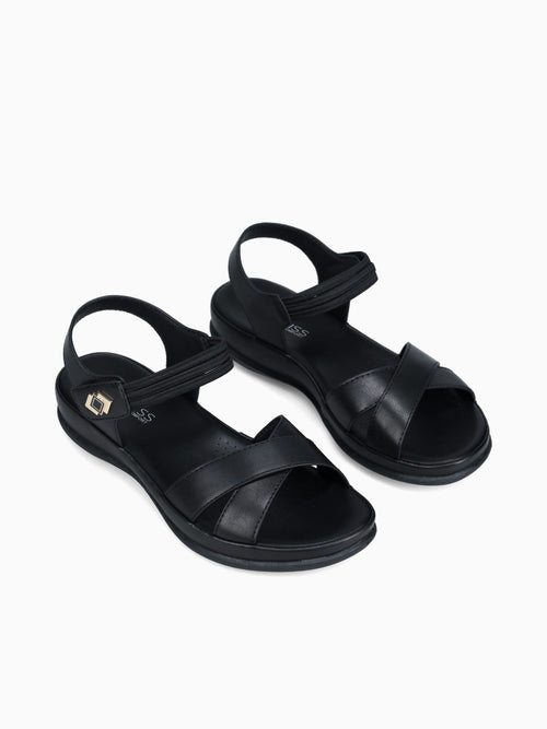 Samuela Black Smooth Black / 5 / M