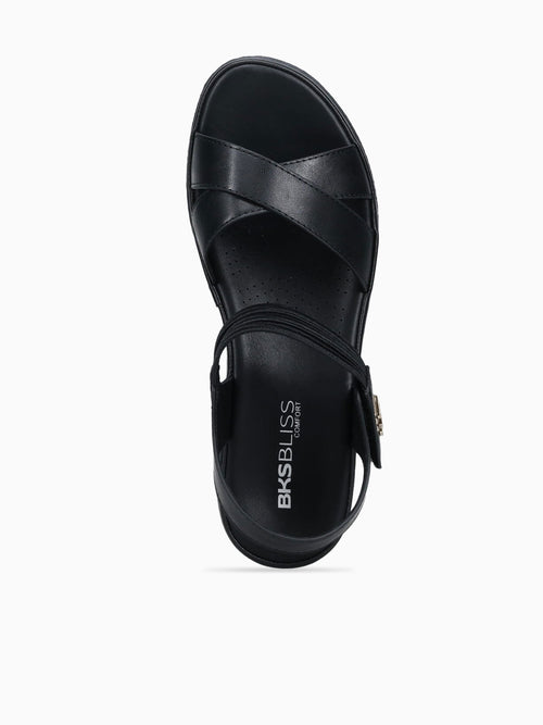 Samuela Black Smooth Black / 5 / M