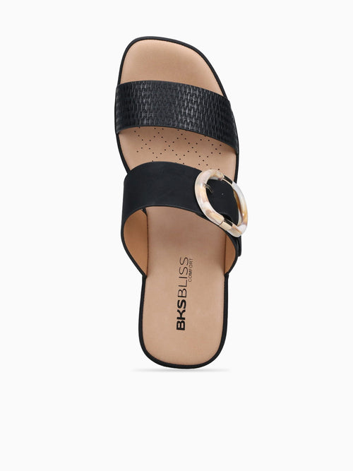 Adara Black Smooth Black / 5 / M