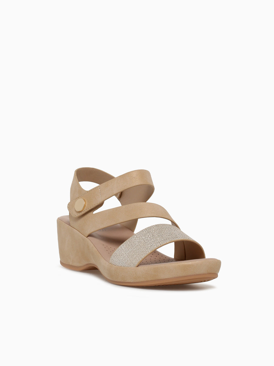 Zena Beige Gold smooth Gold / 5 / M