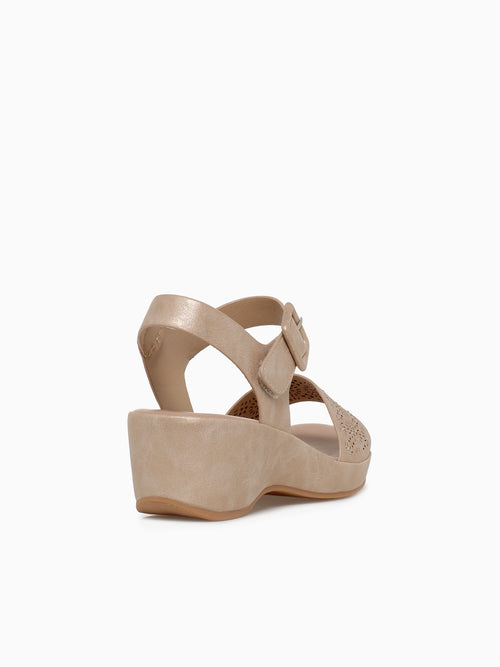 Nala Light Gold Metallic Gold / 5 / M