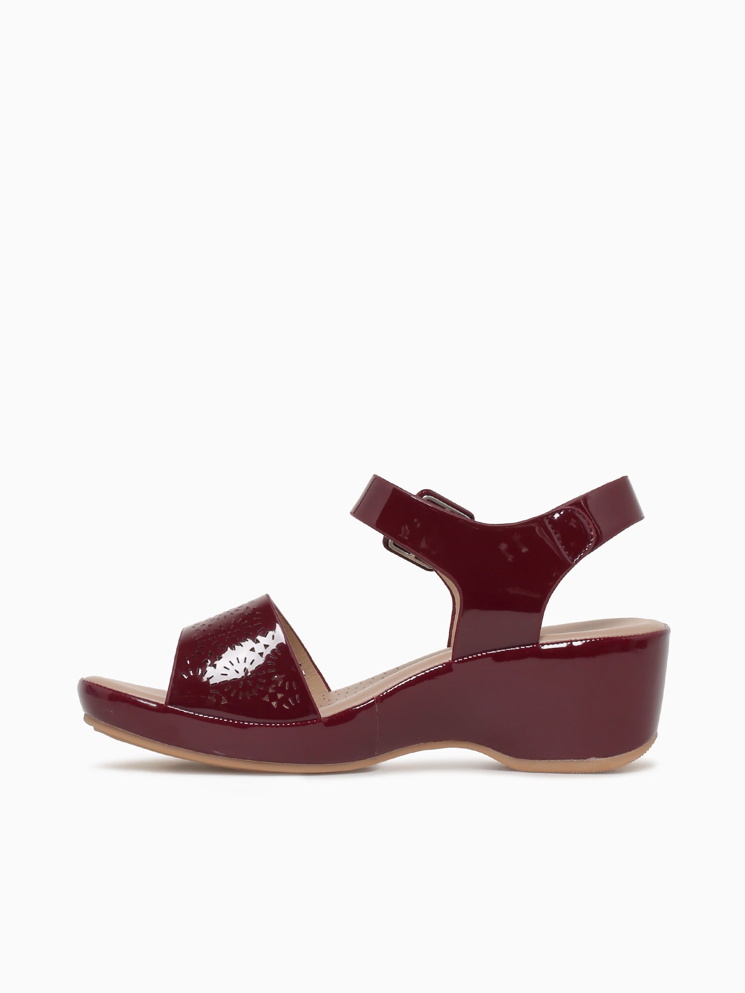 Nala Burgundy Patent Wine / 5 / M