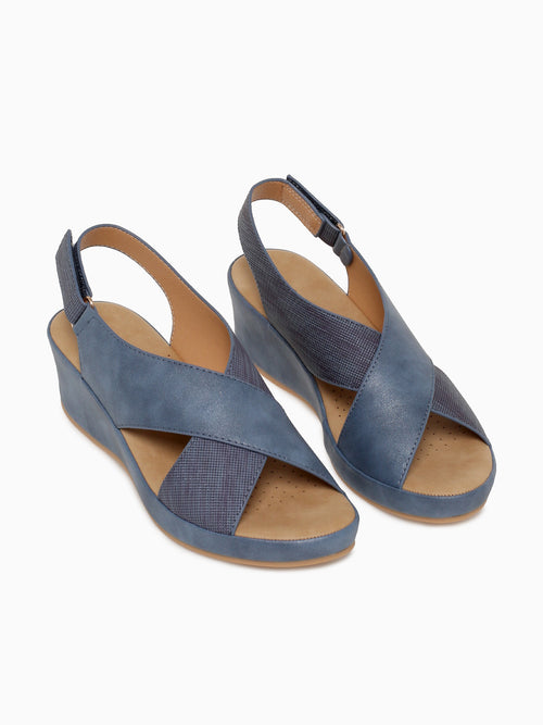 Agnes Blue Smooth Blue / 5 / M