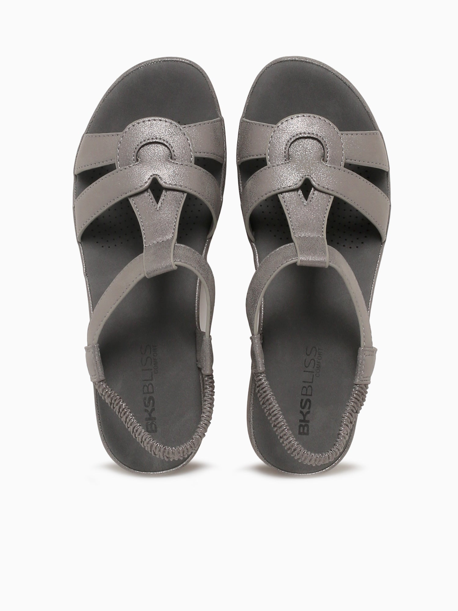 Olivia Pewter Metallic Pewter / 5 / M