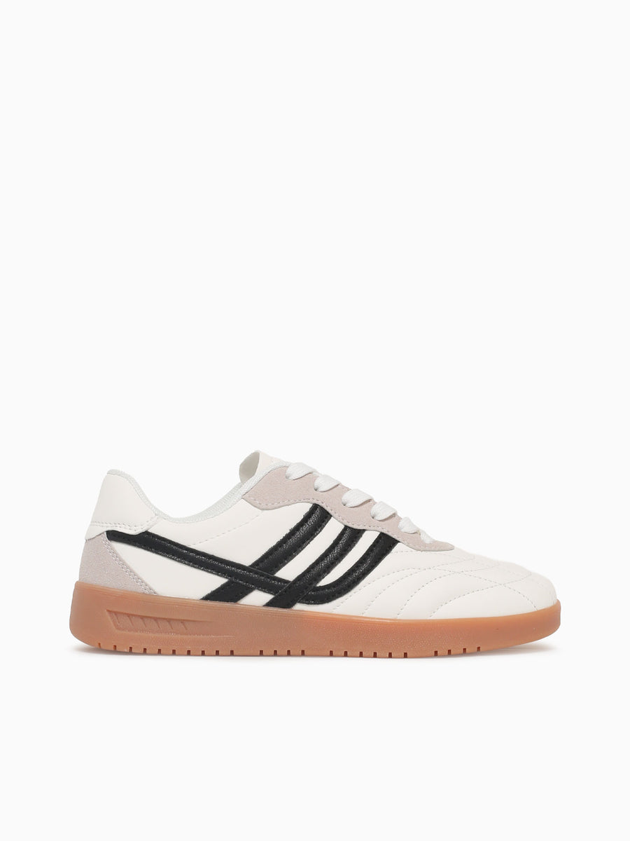 Veronica White Black Original Smooth Black White / 5 / M