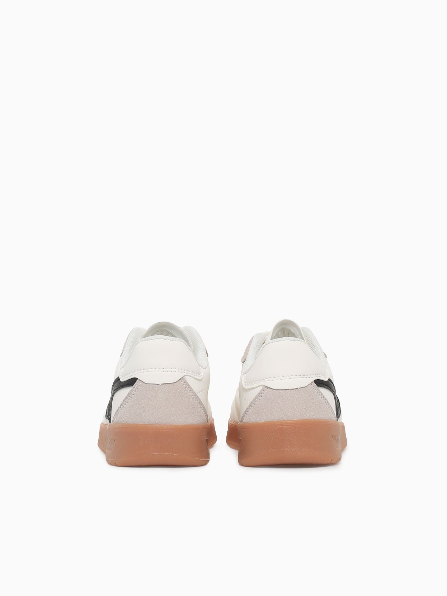 Veronica White Black Original Smooth Black White / 5 / M