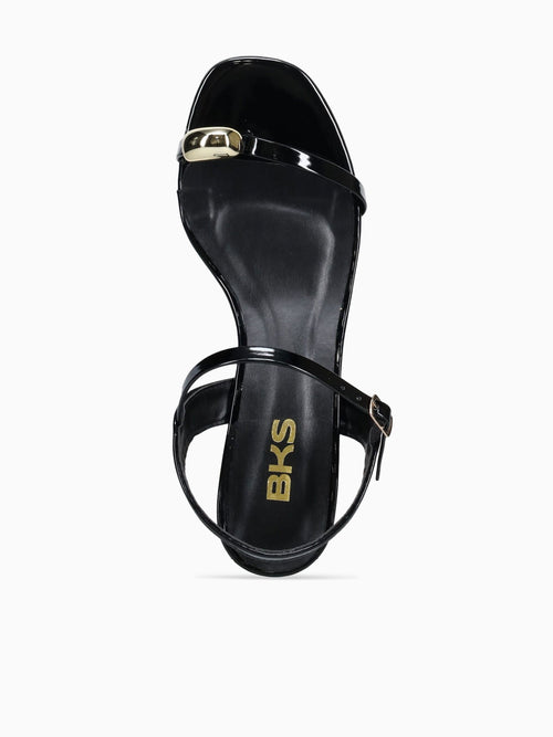 Amina Preto Verniz Black / 5 / M