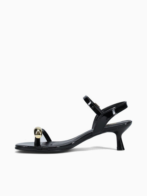 Amina Preto Verniz Black / 5 / M