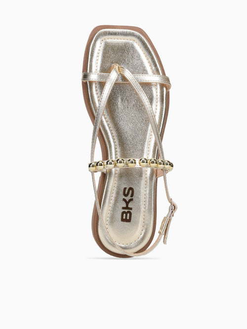 Clarissa Ouro Metallic Gold / 5 / M